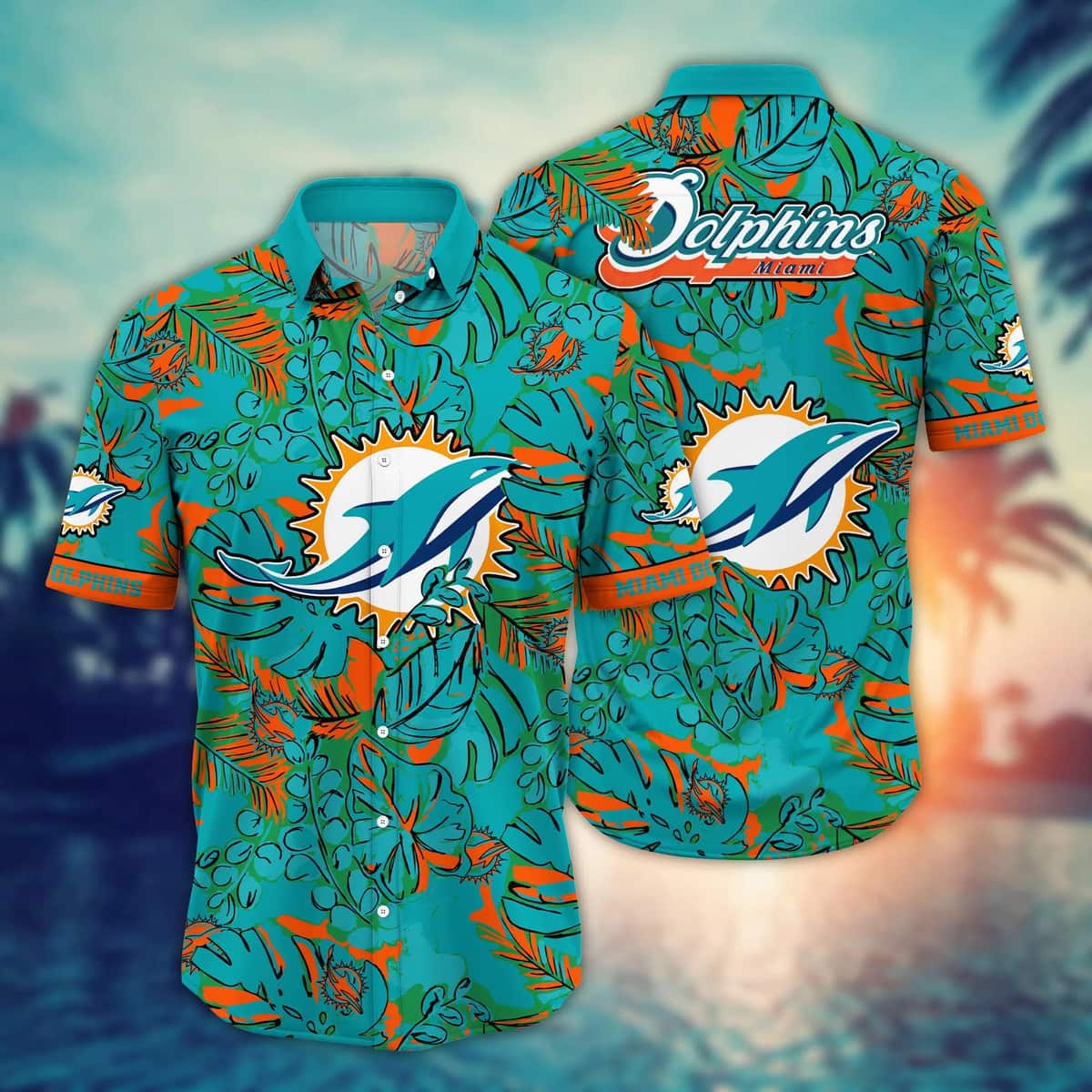 NFL Miami Dolphins Hawaiian Shirt Aloha