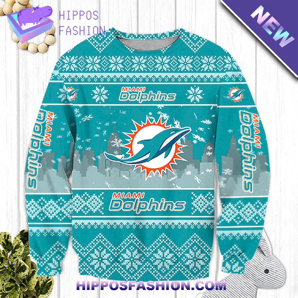 Miami Dolphins Shop - Why Every Miami Dolphins Fan Needs an NFL Ugly Christmas Sweater