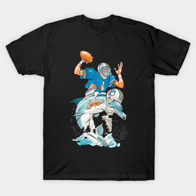 back miami dolphins T-Shirt For Fan