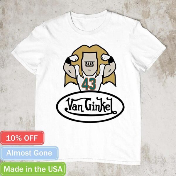 Andrew Van Ginkel 43 Miami Dolphins art shirt