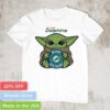 Baby Yoda Miami Dolphins logo NFL shirt