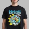 Blink 182 Miami Florida Merch Rabbit Ride The Dolphin Art At Kaseya Center On June 21 2024 Classic T Shirt