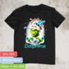 Grinch wearing Miami Dolphins helmet Christmas shirt