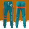 Miami Dolphin Professional Football Team All Over Print 3D Bomber All Over Print 3D Long Pants Blue