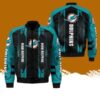 Miami Dolphins 3D AOP Bomber Jacket Hot Style 3D Printing