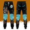 Miami Dolphins Friday The 13th Halloween Theme All Over Print 3D Casual Unisex All Over Print 3D Long Pants Black