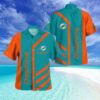 Miami Dolphins Short Sleeve Button Down Tropical Hawaiian Shirt Limited Edition