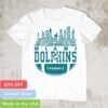 Miami Dolphins Skyline dan mario zach thomas football sport shirt