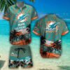 Miami Dolphins Team NFL Hawaiian Shirt And Beach Shorts Summer Gift