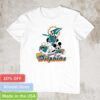 Mickey Mouse characters Disney Miami Dolphins shirt