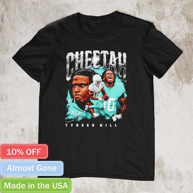 Tyreek Hill Miami Dolphins cheetah NFL Draft 2016 shirt