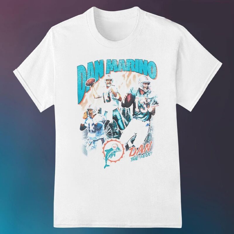 Dan Marino Dan The Man Miami Dolphins vintage shirt