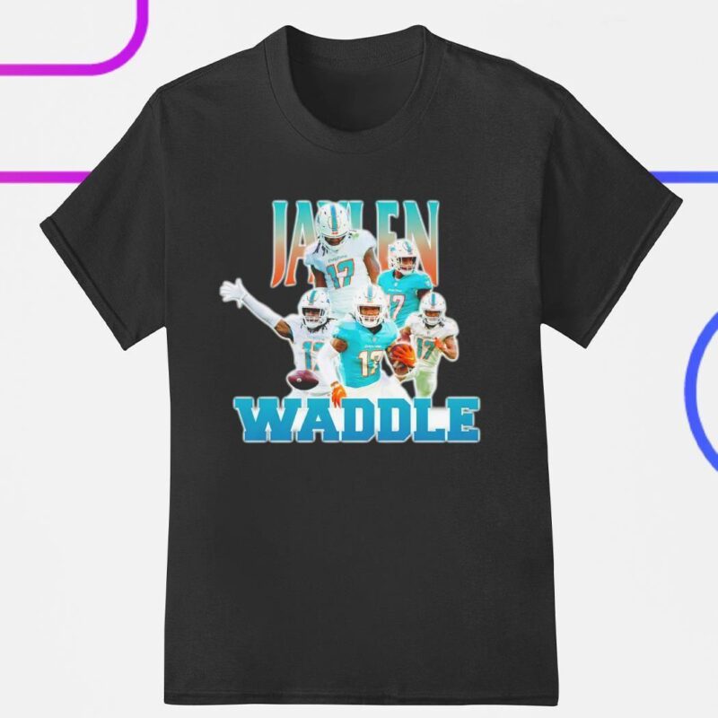 Jaylen Waddle Miami Dolphins vintage shirt