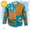 Best Gift 2023 -Miami Dolphins Ugly Sweater Christmas - available at - miamidolphinsfanstore.com