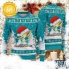 Miami Dolphins Christmas Hat Rams Logo Pattern For Holiday Ugly Christmas Sweater - available at - miamidolphinsfanstore.com