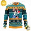 Miami Dolphins HoHoHo Mickey Disney Funny Cute Best For 2023 Holiday Christmas Ugly Sweater - available at - miamidolphinsfanstore.com