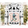 NFL Hill Miami Dolphins Ugly Sweater - available at - miamidolphinsfanstore.com