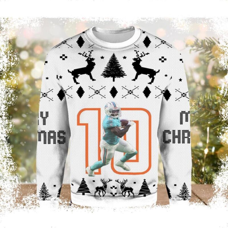 NFL Hill Miami Dolphins Ugly Sweater - available at - miamidolphinsfanstore.com