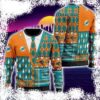 NFL Miami Dolphins Christmas Gift Ugly Christmas Sweater Unisex Sweater - available at - miamidolphinsfanstore.com